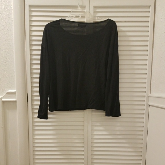 Madewell black 3/4 sleeve - Picture 2 of 2